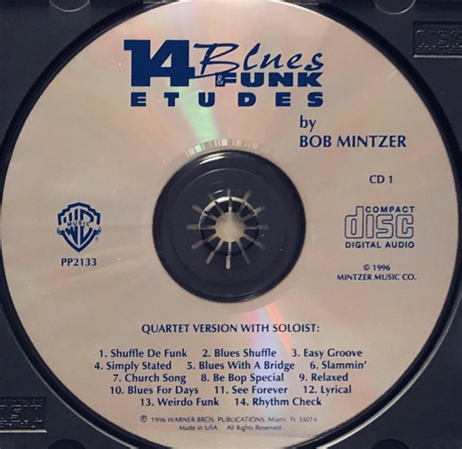 Bob Mintzer - 14 Blues & Funk Etudes