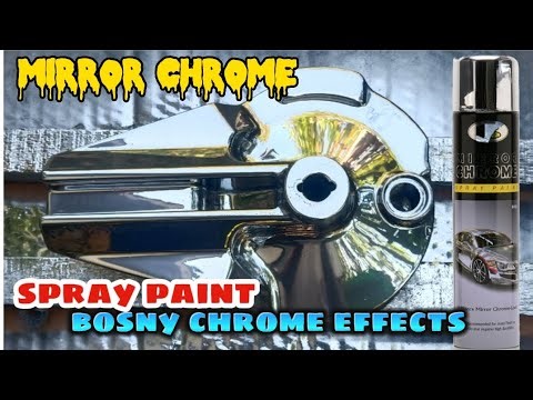 Mirror Chrome | Wave 125 Panel Hub | Using Bosny Mirror Chrome | Samurai Paint Combination