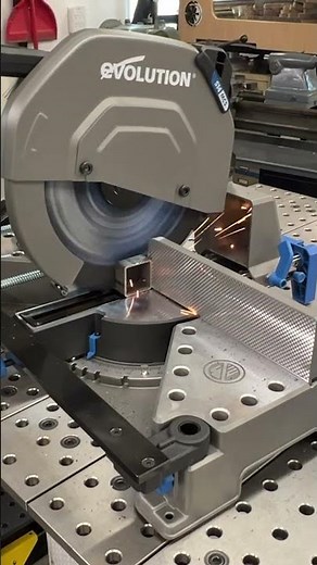 Meet your next shop essential — the Evolution S14MCS Metal Cutting Saw with the EVOMAX blade