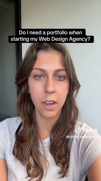 Do I need a portfolio to start my web design agency? #business #southafrica #fyp