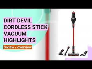 Dirt Devil Cordless Stick Vacuum Review: Lightweight & Powerful Cleaning