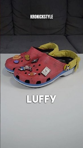 Crocs One Piece Luffy 👀 All the design details