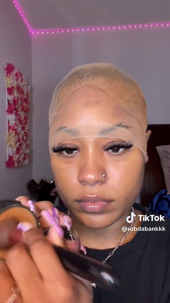 Replying to @Khaiya wigs 101: easy bald cap method 👩🏽‍🦲💕 #baldcap #wigtok #wigtutorial #baldcapmethod #wiginfluencer #wigtips #wigsforblackwomen