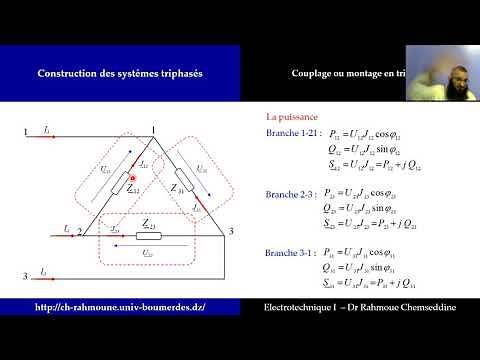 Cours d’Électrotechnique 1: Circuit triphasé (2) Couplage Triangle