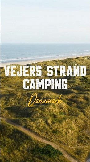Vejers Strand Camping in Dänemark 🌊🚐 #Campingplatz #DänemarkCamping