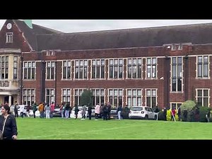 Queuing For Queen Elizabeth Boys