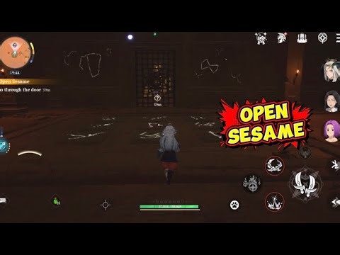 OPEN SESAME GO THROUGH THE DOOR | THE SEVEN DEADLY SINS ORIGIN GUIDE PUZZLE QUEST