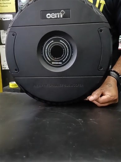 BOOM 🔊 - Star Sound High Performance Spare Wheel Subwoofer With Built In Amplifier This 11-Inch Spare Wheel Subwoofer is the perfect bass upgrade for cars where space is tight. 🏷 R3799 each #starsound #bass #sub #fyp #caraudio