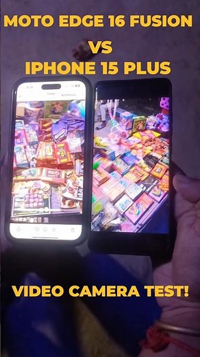 Moto Edge 60 fusion vs iphon 15 plus video quality test| Moto Edge 60 fusion Camera test|