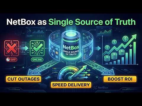 NetBox as Single Source of Truth: Cut Outages, Speed Delivery & ROI