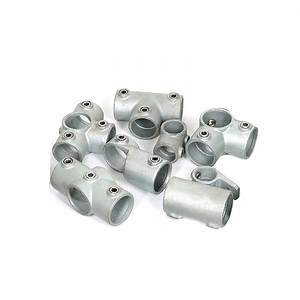 [Hot Item] Malleable Iron Handrail Key Structural Connectors Iron Pipe Clamp Fittings