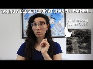 WHAT IS THE CHANEL 22 BAG REALLY MADE OF? Is it even REAL leather? Let's take a closer look...