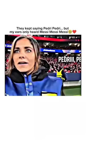 GOAT | The Chant: You can hear the crowd rhythmically shouting "Pedri," which bears a striking phonetic resemblance to the way "Messi" was... | Instagram