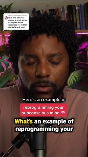 #stitch with @devorydarkinscoaching Here’s an example of how to change your subconscious beliefs. #subconscious #subconsciousmind #reprogramyourself #programmingyourmind #paradigmshift #mindsetshift #reprogramyourmind