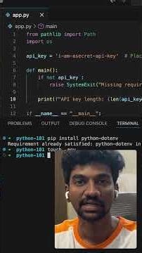Python 101 - Secret Remediation #aisecurity #PythonSecurity #SecureCoding #CyberSecurity