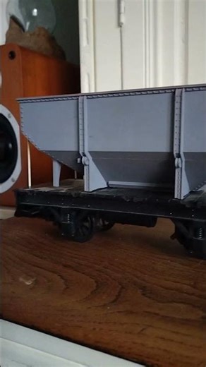 Model railway Hopper Wagons Scale Comparisons. G, OO and N Scale