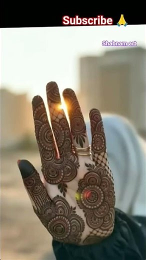 Trending Front And Back Hand Design 2025🌿