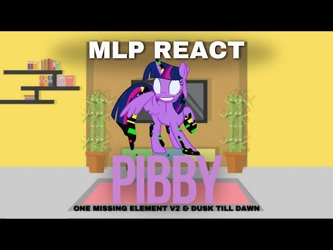 MLP React - FNF One Missing Element V2 & Vs Pibby Twilight - FNF Mod
