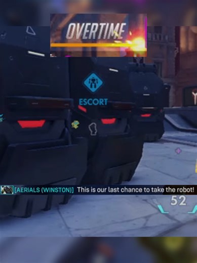 Last Chance to Capture the Robot in Overwatch