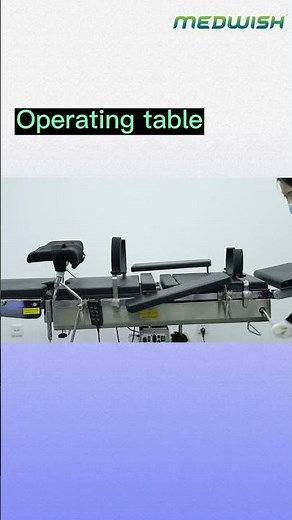 How to adjust operation tables positions