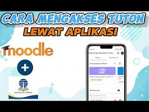 TUTORIAL AKSES TUTON LEWAT APLIKASI MOODLE | E-LEARNING UT | UNIVERSITAS TERBUKA | UT PGSD