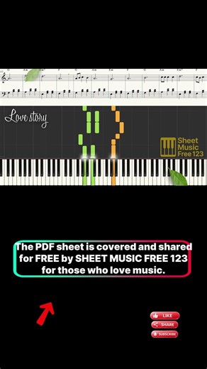 Love Story – Indila | Piano Cover | Free Sheet PDF.