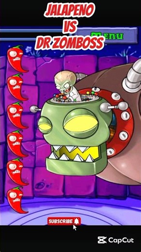 *JALAPENO VS DR ZOMBOSS*#shorts #short #pvz #youtubeshorts #shortvideo #pvzfusion #gaming #games