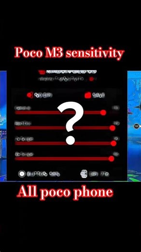 📱Poco M3 sensitivity 🚀 #shorts #freefire