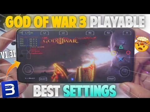 Play God of War 3 on Android! | aPS3e Emulator v1.31 Update + Best Settings! 🔥
