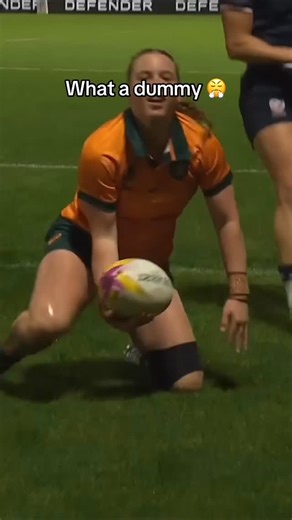 Caitlyn Halse, this is just so good 🤌🇦🇺 #RWC2025 #USAvAUS | Rugby World Cup