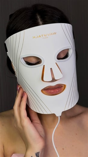 Nazi Javakhishvili on Instagram: "Glow starts with consistency ✨ The Wavytalk LED Mask has become part of my everyday skincare routine 💆‍♀️ Red light therapy for glow, skin renewal, and anti-aging support ❤️ 🎁 20% OFF available Code: JJ39IKWY 🔗 Get yours here: https://t.ly/mWbOy #WavytalkLEDmask #Wavytalkglowtime #Wavytalkredlightmask #redlighttherapy #skincareroutines"