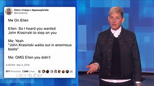 Me on Ellen Ellen: So, I heard you like the “Me on Ellen” meme. Me: OMG, Ellen, you didn’t. I did. | Ellen DeGeneres