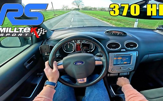 [4k60] 第一视角 福特 Ford Focus RS MK2 Milltek Sport 排气 试驾 by AutoTopNL