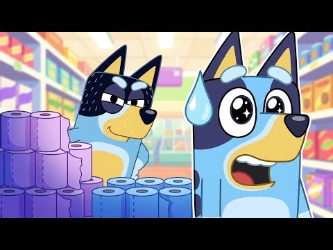 Bandit Catches Bluey in the Act: The Most Relatable Family Moment | Bluey 2D Animation
