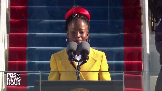 WATCH: Amanda Gorman, the youngest #inauguration poet in memory, reads “The Hill We Climb” https://to.pbs.org/3sFUmpw | PBS NewsHour