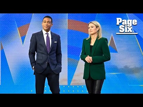 Amy Robach, T.J. Holmes seen flirting for months in resurfaced videos | Page Six Celebrity News