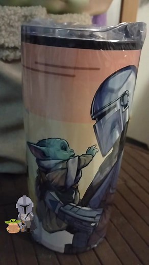 Termos de The Mándalorian que tiene a la venta Oxxo 😁#disney #oxxo #coleccionable #themandalorian #babyyoda #grogu