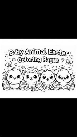 🐣🌷 Hop into creativity this Easter! 🖍️💛 Discover Baby Animal Easter Colouring Pages – 25 adorable printable designs full of bunnies, chicks, lambs, and Easter eggs! 🐇✨ Perfect for kids, classrooms, and family fun or for anyone who loves a cute, relaxing colouring session. 🎨🌸 Print instantly, colour joyfully, and fill your spring days with smiles and pastel magic! 🌈💐 📥 25 pages Instant digital download Easter fun for all ages 💕 #EasterColoring #SpringColoring #PrintableColoring #Easter