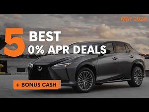 Best 0% APR Car Deals for May 2026: Top Finance Offers Right Now