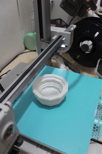 3D Print Timelapse: “Typhoon Vase” 🌪️✨ | Dynamic Spiral Design (Bambu Lab P2S/A1 Combo)