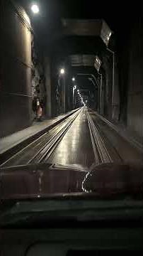 Whittier Alaska tunnel going towards Whittier.