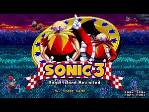 Extra Slot Eggman in Sonic 3 A.I.R ✪ Full Game Playthrough (1080p/60fps)