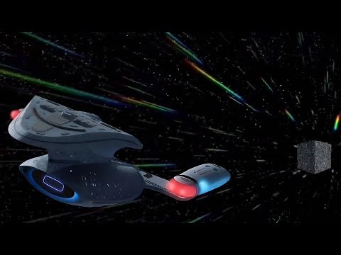 TNG ENTERPRISE D STARDRIVE, BORG CUBE STAR TREK AMBIENCE / SOUND OF CUBE, STARSHIP ENGINE NOISE v