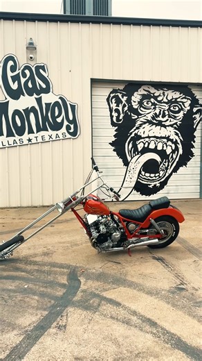 Look what just rolled into the shop… Honda CBX. Inline 6-cylinder 😏 Found through Gas Monkey Buys. Wide motor. Wild presence. Absolute statement piece. With a few tweaks, this chopper is really going to turn heads! What should we do with it? Let us know in the comments ⬇️ | Gas Monkey Garage