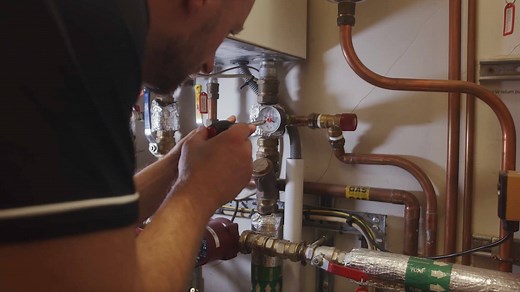 How to find a slow leak in a central heating system