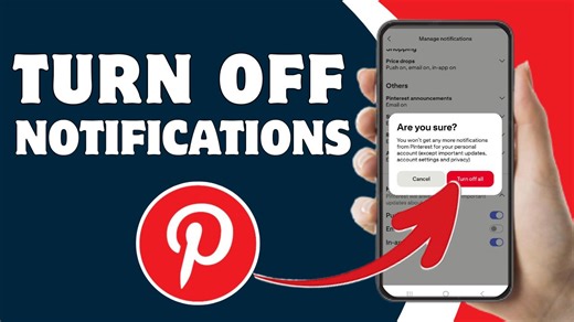 How to turn off notifications on Pinterest [update 2026] #reels #pinterest #pinterestnotifications #turnoffnotifications #disablepinterestnotifications #pinterestupdate2026 #pinteresttips #stoppinterestnotifications #pinteresttutorial #socialmediatips #reelsvideo | Tech Post