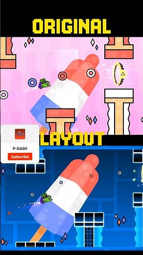 This ORIGINAL Layout Looks Easy… Until You Play It 😈 | Geometry Dash 2.2 #geometrydash