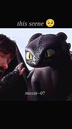 Toothless Emotional Scene 😢🐲 | Dragon Homecoming | #shorts #fyp