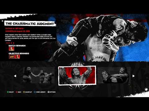 WWE 2K26: I Added Jeff Hardy Vs. Cm Punk In Showcase!