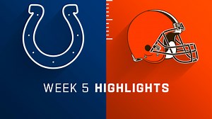 Colts vs. Browns highlights | Week 5